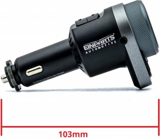 Bluetooth FM-Zender - Carkit - Autolader USB A / USB C - Snellader - Handsfree Bellen Aanbiedingen ???? Einpart Bluetooth FM-Zender - Carkit - Autolader USB A / USB C - Snellader - Handsfree Bellen ???? -Brodit store 550x475 1