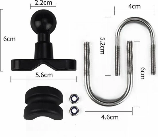 Flash-uitverkoop โจ Mobile Addons RAM Ronde Bol Connector Voor Stuurbevestiging | Compatible Met RAM En Ultimate Addons ๐ 6 Flash-uitverkoop โจ Mobile Addons RAM Ronde Bol Connector Voor Stuurbevestiging | Compatible Met RAM En Ultimate Addons ๐ - Afbeelding 6