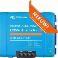Nieuw ✨ Victron Energy Victron Orion-Tr 12/24-15A (360W) Isolated DC-DC Converter 🤩