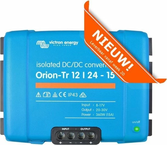 Nieuw β¨ Victron Energy Victron Orion-Tr 12/24-15A (360W) Isolated DC-DC Converter π€© 1 Nieuw β¨ Victron Energy Victron Orion-Tr 12/24-15A (360W) Isolated DC-DC Converter π€©