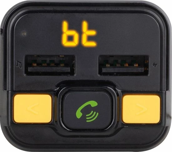 NGS Spark BT Curry - Auto FM Transmitter - Bluetooth - USB Oplader Aanbiedingen ???? NGS Spark BT Curry - Auto FM Transmitter - Bluetooth - USB Oplader ???? -Brodit store 550x486 1