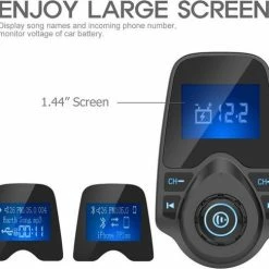 Gloednieuw 😍 Opline Bluetooth FM Transmitter Voor In De Auto – Handsfree Bellen Carkit Met AUX / SD Kaart / USB - Ingangen - Bluetooth Handsfree Carkits / Adapter / Auto Bluetooth / LCD Display - FM Transmitter 😀 21 Gloednieuw 😍 Opline Bluetooth FM Transmitter Voor In De Auto – Handsfree Bellen Carkit Met AUX / SD Kaart / USB - Ingangen - Bluetooth Handsfree Carkits / Adapter / Auto Bluetooth / LCD Display - FM Transmitter 😀 -Brodit store 550x486