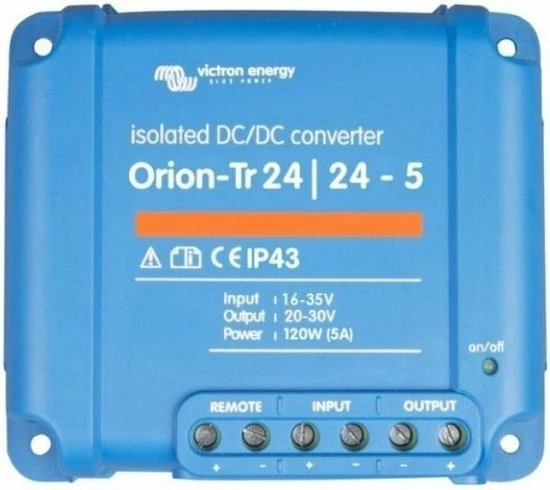 Victron Orion-Tr 24/24-5A (120W) Isolated DC-DC converter Flash-uitverkoop ???? Victron Energy Victron Orion-Tr 24/24-5A (120W) Isolated DC-DC Converter ???? -Brodit store 550x490 10