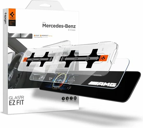 Flash-uitverkoop π Spigen - EZ FIT Glass Met Montage Frame Voor Mercedes E-Class 2020/2021 - AGL03150 π 1 Flash-uitverkoop π Spigen - EZ FIT Glass Met Montage Frame Voor Mercedes E-Class 2020/2021 - AGL03150 π