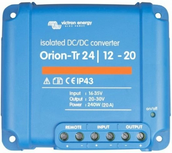 Beste deal π Victron Orion-Tr 24/12-20A (240W) Omvormer π 1 Beste deal π Victron Orion-Tr 24/12-20A (240W) Omvormer π