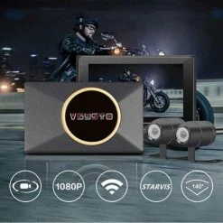Coupon 👍 Motocam E7 2CH Dual Wifi Vsysto Motor Dashcam 🎉 -Brodit store 550x493