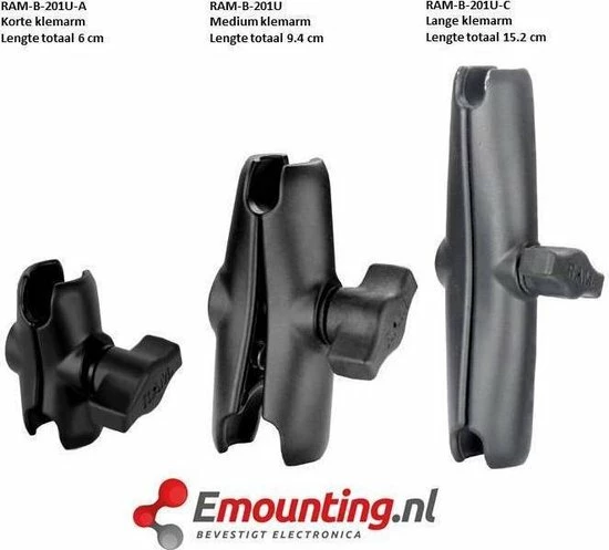 Korting 𧨠RAM Mount Tough-Claw Smartphone Stangmontageset Kort RAM-B-400-A-UN7BU 𧨠8 Korting 𧨠RAM Mount Tough-Claw Smartphone Stangmontageset Kort RAM-B-400-A-UN7BU 𧨠- Afbeelding 8