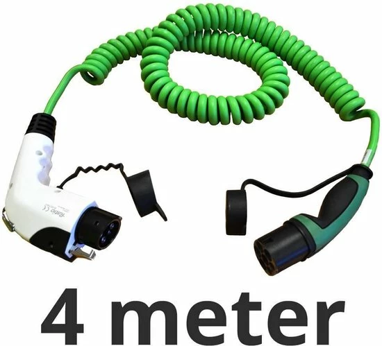 Flash-uitverkoop β¨ Ratio Laadkabel Type 1 Naar Type 2 - Spiraal - 1 Fase - 16A - 3,7kW - 4 Meter π 1 Flash-uitverkoop β¨ Ratio Laadkabel Type 1 Naar Type 2 - Spiraal - 1 Fase - 16A - 3,7kW - 4 Meter π
