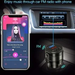 Goedkoopste π€© VCTparts Bluetooth FM Transmitter / Car Kit / Autolader / Muziek / GSM Lader Grijs π 11 Goedkoopste π€© VCTparts Bluetooth FM Transmitter / Car Kit / Autolader / Muziek / GSM Lader Grijs π -Brodit store 550x503 2