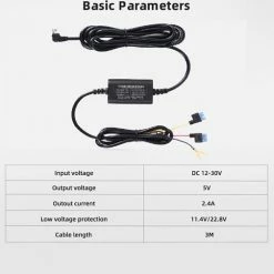 Groothandel ???? DrPhone HPK1 - Hardwire Parkeer Kit – Eenvoudig Te Installeren – Lage Voltagebescherming – Brede Capaciteit – Micro-USB - Zwart ???? -Brodit store 550x505 2