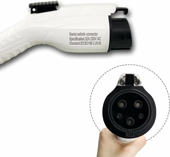 Aanbiedingen βοΈ EVservice Elektrische Auto Type 1 Laadkabel Spiral Mode 3 EV Snellaadkabel Voor Elektrische Voertuigen EV En PHEV 3,7 KW Tot 7,4KW Voor Elektrische Voertuigen (1 Fase 32A 7,4KW - 4M) π₯ 3 Aanbiedingen βοΈ EVservice Elektrische Auto Type 1 Laadkabel Spiral Mode 3 EV Snellaadkabel Voor Elektrische Voertuigen EV En PHEV 3,7 KW Tot 7,4KW Voor Elektrische Voertuigen (1 Fase 32A 7,4KW - 4M) π₯ - Afbeelding 3