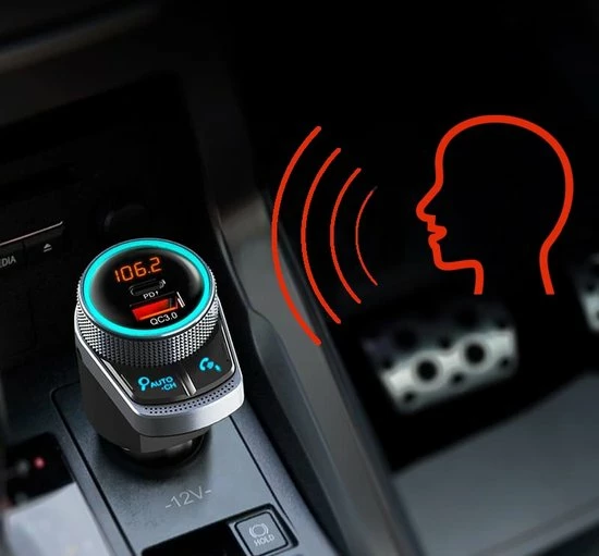 Bluetooth FM-Zender - Carkit - Autolader USB A / USB C - Snellader - Handsfree Bellen Aanbiedingen ???? Einpart Bluetooth FM-Zender - Carkit - Autolader USB A / USB C - Snellader - Handsfree Bellen ???? -Brodit store 550x511 1