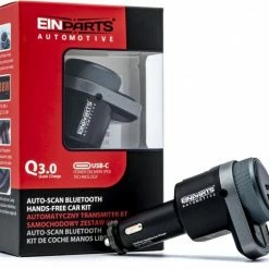 Aanbiedingen ???? Einpart Bluetooth FM-Zender - Carkit - Autolader USB A / USB C - Snellader - Handsfree Bellen ???? 9 Aanbiedingen ???? Einpart Bluetooth FM-Zender - Carkit - Autolader USB A / USB C - Snellader - Handsfree Bellen ???? -Brodit store 550x511