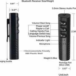 Uitgang ???? Bluetooth Audio Ontvanger Carkit | VTV ???? -Brodit store 550x517 6