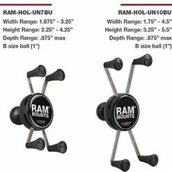 Gloednieuw ⭐ RAM Mounts Universele X-Grip Klem Voor Smartphones Met 1-inch Bal (RAM-HOL-UN7BU) ???? 4 Gloednieuw ⭐ RAM Mounts Universele X-Grip Klem Voor Smartphones Met 1-inch Bal (RAM-HOL-UN7BU) ???? -Brodit store 550x521 2