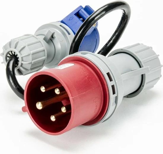 Beste Pirce π Cable Soolutions Soolutions CEE Rood 32A (m) Naar CEE Blauw 16A (v) π 6 Beste Pirce π Cable Soolutions Soolutions CEE Rood 32A (m) Naar CEE Blauw 16A (v) π - Afbeelding 6