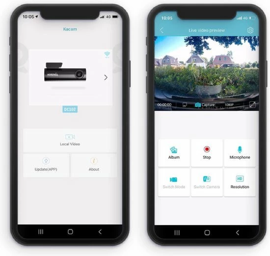 Beste Verkoop 🛒 Nordv??l DC102 2CH Dashcam 2K + GPS + WiFi + 128GB ⌛ 3 Beste Verkoop 🛒 Nordv??l DC102 2CH Dashcam 2K + GPS + WiFi + 128GB ⌛ - Afbeelding 3