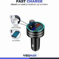 Flash-uitverkoop 👏 Wegman Bluetooth FM Transmitter - Autolader - Carkit - Autoradio - Bluetooth Transmitter 🥰 14 Flash-uitverkoop 👏 Wegman Bluetooth FM Transmitter - Autolader - Carkit - Autoradio - Bluetooth Transmitter 🥰 -Brodit store 550x522