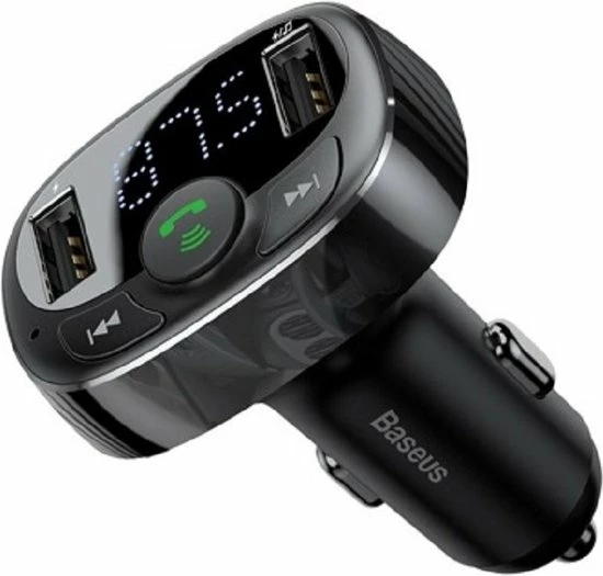 Beste recensies van π Baseus Bluetooth FM Transmitter FM-zender MP3 Autolader 2x USB TF MicroSD 3.4A Zwart (zwart) CCTM-01 π 1 Beste recensies van π Baseus Bluetooth FM Transmitter FM-zender MP3 Autolader 2x USB TF MicroSD 3.4A Zwart (zwart) CCTM-01 π