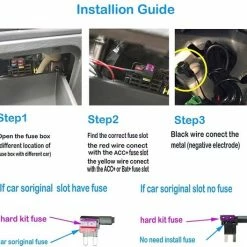 Groothandel ???? DrPhone HPK1 - Hardwire Parkeer Kit – Eenvoudig Te Installeren – Lage Voltagebescherming – Brede Capaciteit – Micro-USB - Zwart ???? -Brodit store 550x528 3