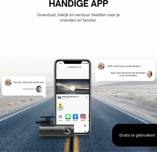 Thuys Dashcam - Dashcams Loop Recording - Dashcam Voor Auto Nachtzicht - Wifi - 1080P Uitgang ✔️ Thuys Dashcam - Dashcams Loop Recording - Dashcam Voor Auto Nachtzicht - Wifi - 1080P ???? -Brodit store 550x530 1