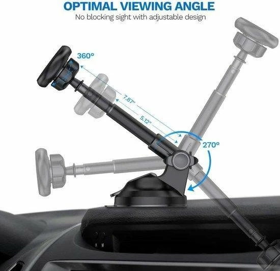 Nieuw π€© GadgetBay Universele Sterke Magnetische Auto Houder Standaardcar IPhone Android - Zwart π 2 Nieuw π€© GadgetBay Universele Sterke Magnetische Auto Houder Standaardcar IPhone Android - Zwart π - Afbeelding 2