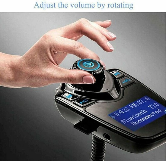 Gloednieuw 😍 Opline Bluetooth FM Transmitter Voor In De Auto – Handsfree Bellen Carkit Met AUX / SD Kaart / USB - Ingangen - Bluetooth Handsfree Carkits / Adapter / Auto Bluetooth / LCD Display - FM Transmitter 😀 13 Gloednieuw 😍 Opline Bluetooth FM Transmitter Voor In De Auto – Handsfree Bellen Carkit Met AUX / SD Kaart / USB - Ingangen - Bluetooth Handsfree Carkits / Adapter / Auto Bluetooth / LCD Display - FM Transmitter 😀 - Afbeelding 13