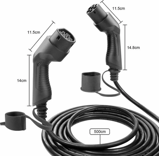 Flash-uitverkoop β Besen Laadkabel Auto | Type 2 Naar Type 2 | 7.4 KW | Fase 1 - 32A | 5 Meter π€© 2 Flash-uitverkoop β Besen Laadkabel Auto | Type 2 Naar Type 2 | 7.4 KW | Fase 1 - 32A | 5 Meter π€© - Afbeelding 2