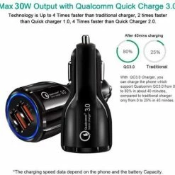 Nieuw ✔️ Merkloos Dual USB Poort Autolader ⌛ -Brodit store 550x538 3