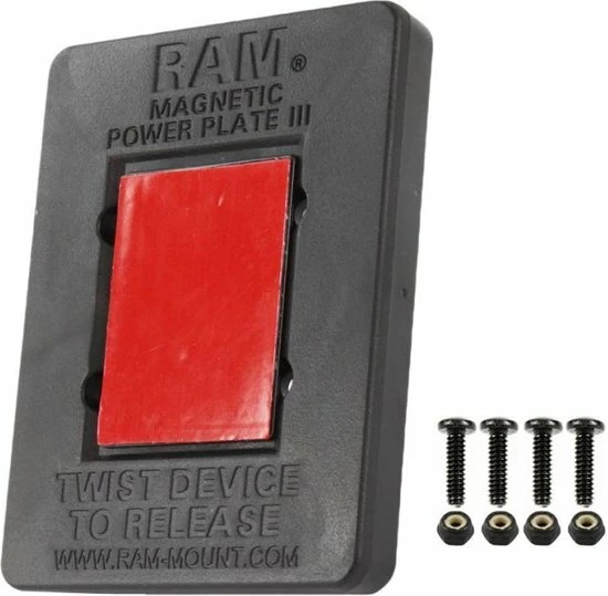 Nieuw π RAM Mount Magnetische Powerplate 2 Magneten π 1 Nieuw π RAM Mount Magnetische Powerplate 2 Magneten π