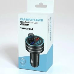 Top 10 ???? Trendfield FM Transmitter Bluetooth 5.0 - Carkit USB 3.0 Fast Charge - Auto Accessoires - Beluister Draadloos Muziek Via Spotify Of Youtube ✔️ -Brodit store 550x542 13