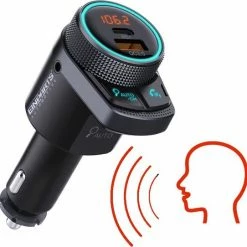 Aanbiedingen ???? Einpart Bluetooth FM-Zender - Carkit - Autolader USB A / USB C - Snellader - Handsfree Bellen ???? 14 Aanbiedingen ???? Einpart Bluetooth FM-Zender - Carkit - Autolader USB A / USB C - Snellader - Handsfree Bellen ???? -Brodit store 550x542
