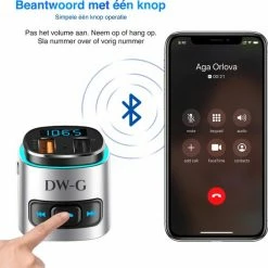 Groothandel ❤️ DW-G Bluetooth FM Transmitter - Auto Lader - Carkit - Handsfree - MP3 - USB - SD Kaart - Snel Lader - Bluetooth Audio Receiver ✨ 12 Groothandel ❤️ DW-G Bluetooth FM Transmitter - Auto Lader - Carkit - Handsfree - MP3 - USB - SD Kaart - Snel Lader - Bluetooth Audio Receiver ✨ -Brodit store 550x544