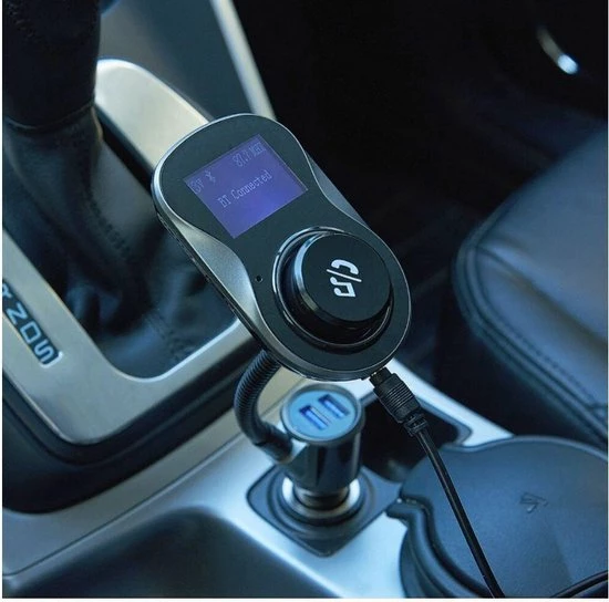 Beste Verkoop 😍 DrPhone BC11 – 4in1 Multifunctionele Autolader – Bluetooth – Handsfree Bellen - FM Transmitter – SD Kaart – USB – AUX – Zwart 🔔 7 Beste Verkoop 😍 DrPhone BC11 – 4in1 Multifunctionele Autolader – Bluetooth – Handsfree Bellen - FM Transmitter – SD Kaart – USB – AUX – Zwart 🔔 - Afbeelding 7