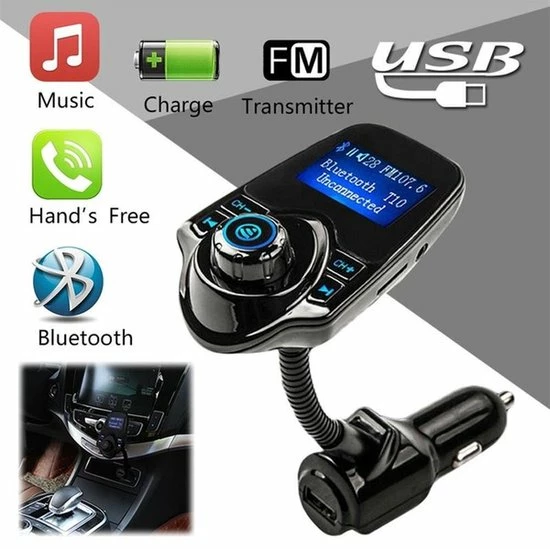 Gloednieuw 😍 Opline Bluetooth FM Transmitter Voor In De Auto – Handsfree Bellen Carkit Met AUX / SD Kaart / USB - Ingangen - Bluetooth Handsfree Carkits / Adapter / Auto Bluetooth / LCD Display - FM Transmitter 😀 15 Gloednieuw 😍 Opline Bluetooth FM Transmitter Voor In De Auto – Handsfree Bellen Carkit Met AUX / SD Kaart / USB - Ingangen - Bluetooth Handsfree Carkits / Adapter / Auto Bluetooth / LCD Display - FM Transmitter 😀 - Afbeelding 15