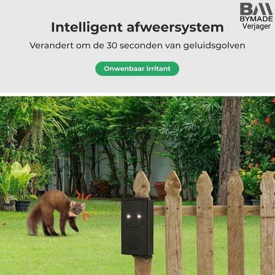 Kopen ๐ BYMADE Verjager© Marterverjager Auto Outdoor - Steenmarter Verjager Buiten - Op Batterij ๐ 4 Kopen ๐ BYMADE Verjager© Marterverjager Auto Outdoor - Steenmarter Verjager Buiten - Op Batterij ๐ - Afbeelding 4