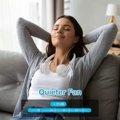 Beste Verkoop ๐ฅ TOP-AA Neck Fan, Bladloos Oplaadbare(USB) Luchtkoelerventilator Mini Handsfree Bladloze Nekventilator Met LED-licht, Wit ๐งจ 17 Beste Verkoop ๐ฅ TOP-AA Neck Fan, Bladloos Oplaadbare(USB) Luchtkoelerventilator Mini Handsfree Bladloze Nekventilator Met LED-licht, Wit ๐งจ -Brodit store 550x550 151