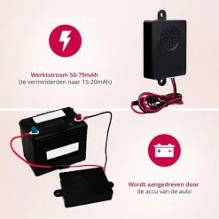 Korting ???? Carsa Marterverjager Auto 12V - Muizenverjager - Ongedierte Verjager Met Ultrasone - Steenmarter Verjager ???? -Brodit store 550x550 17