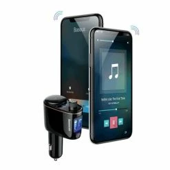 Beste Pirce ???? Baseus Bluetooth FM-Transmitter Auto-Lader 2x USB 3.4A ✔️ -Brodit store 550x550 197