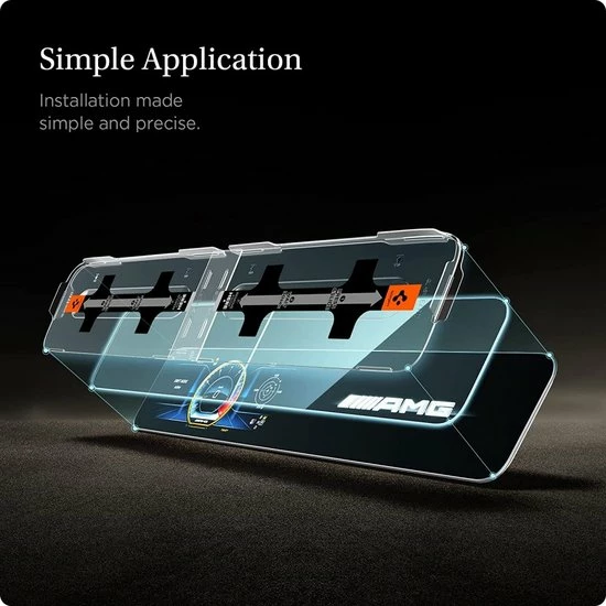 Flash-uitverkoop π Spigen - EZ FIT Glass Met Montage Frame Voor Mercedes E-Class 2020/2021 - AGL03150 π 5 Flash-uitverkoop π Spigen - EZ FIT Glass Met Montage Frame Voor Mercedes E-Class 2020/2021 - AGL03150 π - Afbeelding 5