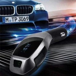 Groothandel 🛒 X5 Bluetooth FM Transmitter Voor In De Auto - Handsfree Bellen Carkit Met AUX / SD Kaart / USB - Ingangen - Bluetooth Handsfree Carkits / Adapter / Auto Bluetooth / LCD Display - X5 FM Transmitter 🥰 -Brodit store 550x550 253