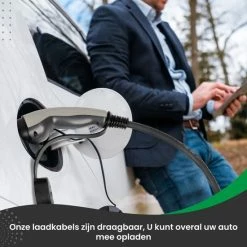 Uitgang ???? Ratio Laadkabel - 1 Fase 32 Ampère - 4 Meter Type 2 ???? -Brodit store 550x550 357