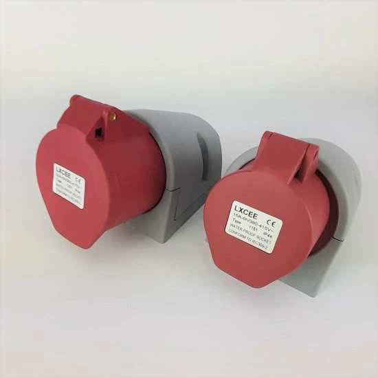 Uitgang ???? Lixian CEE Rood Stopcontact 3 Fasen CEE Red 32 3 Phase ???? 1 Uitgang ???? Lixian CEE Rood Stopcontact 3 Fasen CEE Red 32 3 Phase ????