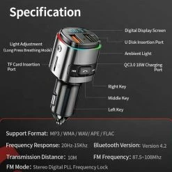 Top 10 ✨ Viatel Bluetooth FM Transmitter - Auto Lader - Carkit - Handsfree - MP3 - USB - SD Kaart - Snel Lader - Bluetooth Audio Receiver ⭐ 2 Top 10 ✨ Viatel Bluetooth FM Transmitter - Auto Lader - Carkit - Handsfree - MP3 - USB - SD Kaart - Snel Lader - Bluetooth Audio Receiver ⭐ -Brodit store 550x550 62