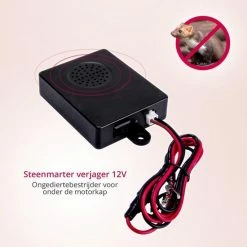 Korting ???? Carsa Marterverjager Auto 12V - Muizenverjager - Ongedierte Verjager Met Ultrasone - Steenmarter Verjager ???? -Brodit store 550x556