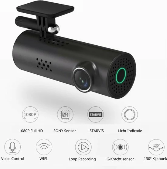 Thuys Dashcam - Dashcams Loop Recording - Dashcam Voor Auto Nachtzicht - Wifi - 1080P Uitgang ✔️ Thuys Dashcam - Dashcams Loop Recording - Dashcam Voor Auto Nachtzicht - Wifi - 1080P ???? -Brodit store