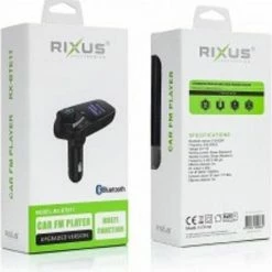 Beste Pirce 🥰 Rixus Bluetooth Car FM Player RX-BTE11 ⌛