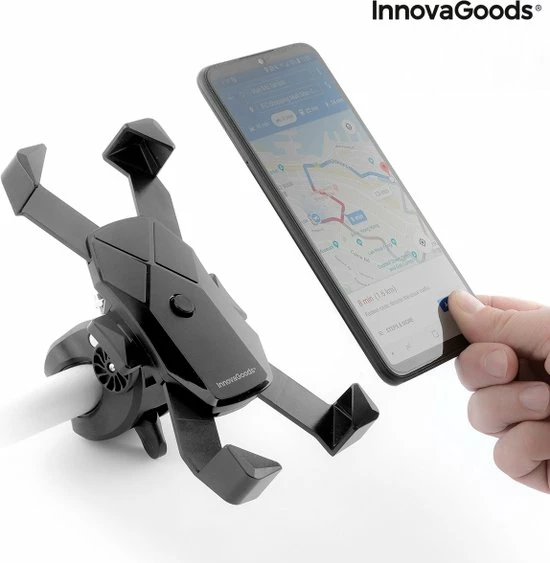 Innovagoods Automatische Smartphone Houder Motor - Waterbestendig - Schokbestendig - MOYCLE Gloednieuw ???? Innovagoods Automatische Smartphone Houder Motor - Waterbestendig - Schokbestendig - MOYCLE ✨ -Brodit store 550x563 7