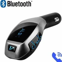Groothandel π X5 Bluetooth FM Transmitter Voor In De Auto - Handsfree Bellen Carkit Met AUX / SD Kaart / USB - Ingangen - Bluetooth Handsfree Carkits / Adapter / Auto Bluetooth / LCD Display - X5 FM Transmitter π₯°