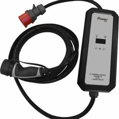 Begroting ๐ Ratio Electric Ratio Mobiele Lader Type 2 Naar CEE32 (Rood 3-fase 22kW) 10m ๐